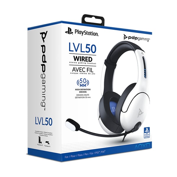 PDP LVL50 WIRED STEREO HEADSET HVID PS4/PS5