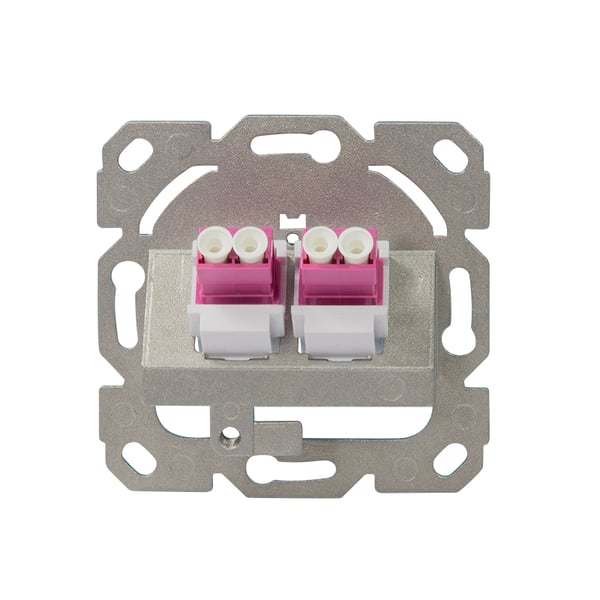 LogiLink NK4024 stikkontakt LC-D Hvid