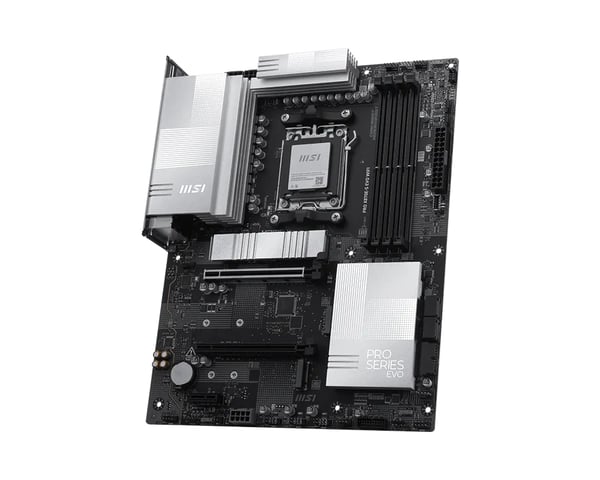 MSI PRO X870E-S EVO WIFI moderkort AMD X870E AM5-sockel ATX