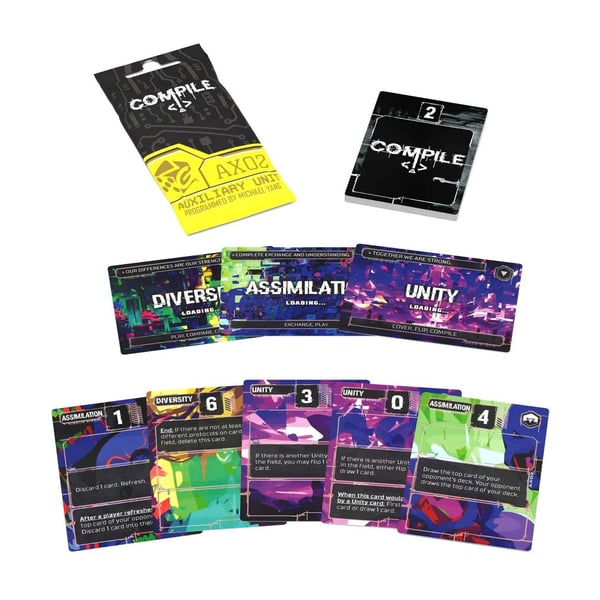 Asmodee Compile: Aux 2 Kortspil