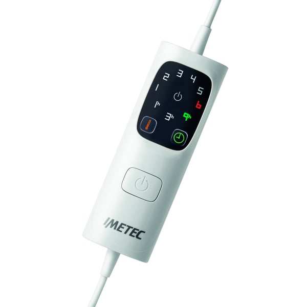 Imetec 16715 elektiska filtar/kuddar Elektrisk filt 150 W Multifärg Sammet