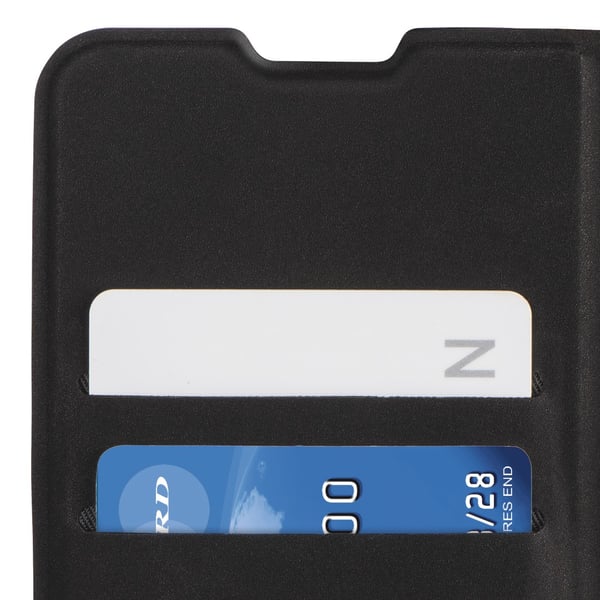 Hama Slim Pro mobiltelefon etui 16,3 cm (6.4") Folie Sort