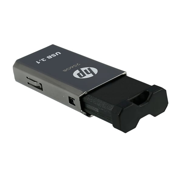 HP x770w USB-sticka 256 GB USB Type-A 3.2 Gen 1 (3.1 Gen 1) Svart