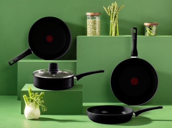 Tefal Renew Black C43206 Gryde til alle formål Rund