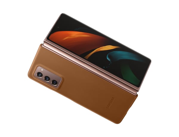 Samsung EF-VF916 mobiltelefonfodral 19,3 cm (7.6") Mobilskal Brun