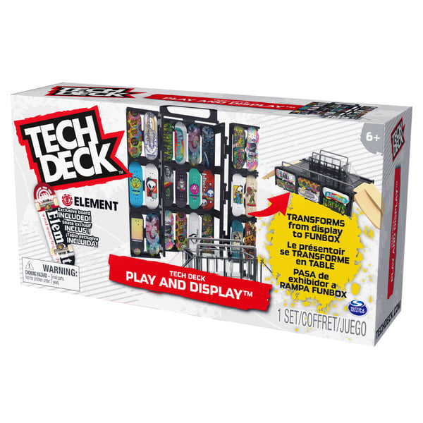 Tech Deck TED ACS Play N Display SK8Shop GML Fingerboard, set