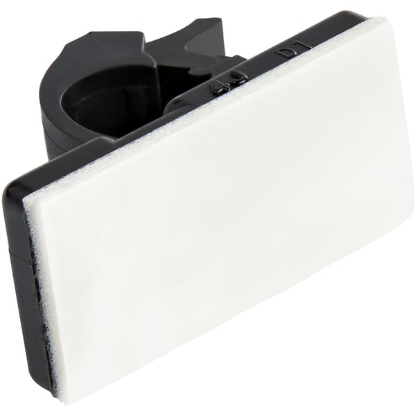 StarTech.com 100 självhäftande kabelhanteringsclips Svart - Nätverk/Ethernet/kontorsbord/datorsladdorganiserare - Självfästande kabel-/ledningshållare - Självhäftande nylonklämma brandklassad enligt UL/94V-2