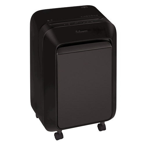 Fellowes LX Series Powershred LX211 dokumentförstörare Mikrostrimling Svart