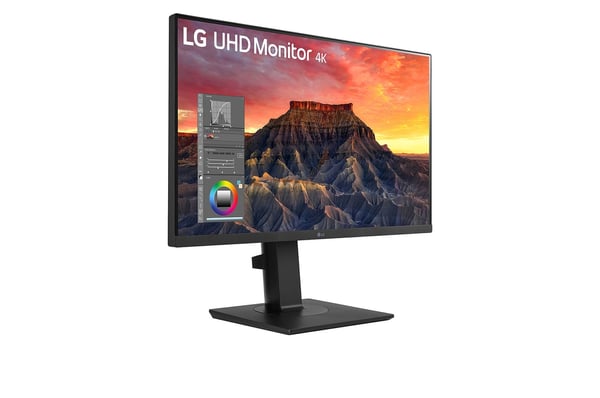 LG 27BQ65UB tietokoneen litteä näyttö 68,6 cm (27") 3840 x 2160 pikseliä 4K Ultra HD LED Musta