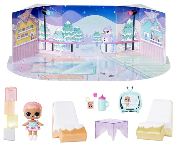 L.O.L. Surprise! Winter Chill Spaces Playset with Doll- Style 3