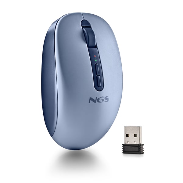 NGS FOG DUAL BLUE hiiri Universaali Molempikätinen RF Wireless + Bluetooth 1600 DPI