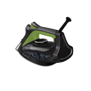 Rowenta DW6330 Eco Intelligence Torr & Ångstrykjärn Microsteam 400 HD soleplate 2500 W Svart, Grön