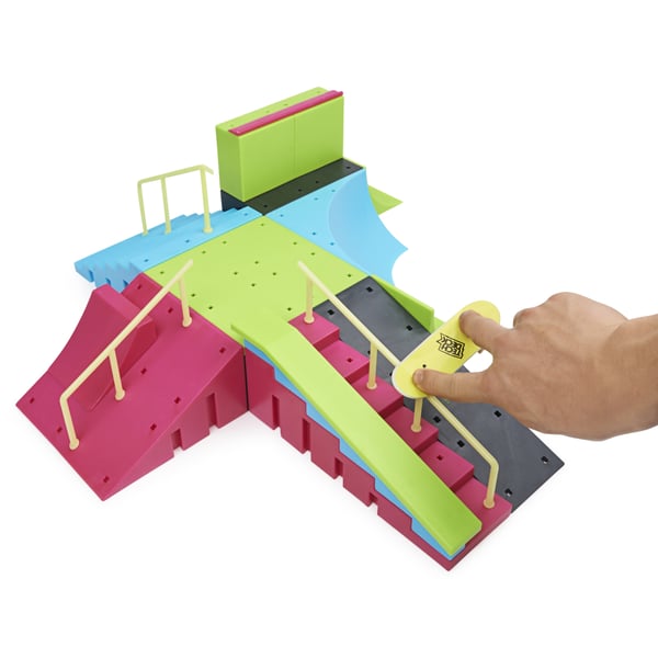 Tech Deck TED ACS XConnectNeonLrgPlayset GML Sormiskeittilautasarja
