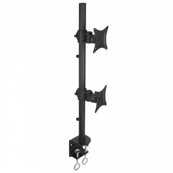 Techly ICA-LCD-350-D fäste och ställ till bildskärm 68,6 cm (27") Bord Svart