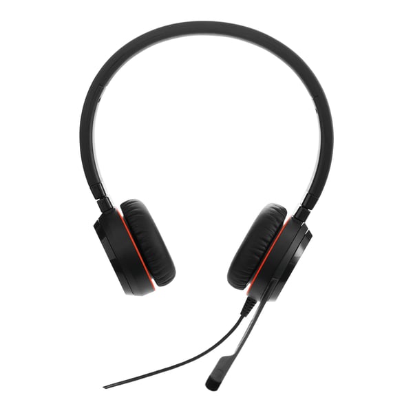 Jabra Evolve 20 Headset Kabel Huvudband Kontor/callcenter USB Type-C Svart