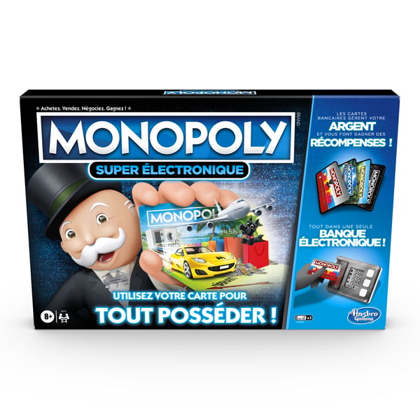 Monopoly E8978101 brætspil Monopoly Super Electronic Banking Familie