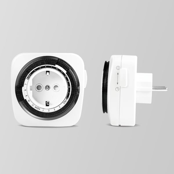LogiLink ET0011 elektronisk tæller Hvid Daglig timer