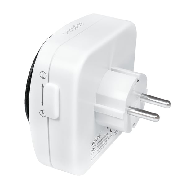 LogiLink ET0011 elektronisk tæller Hvid Daglig timer
