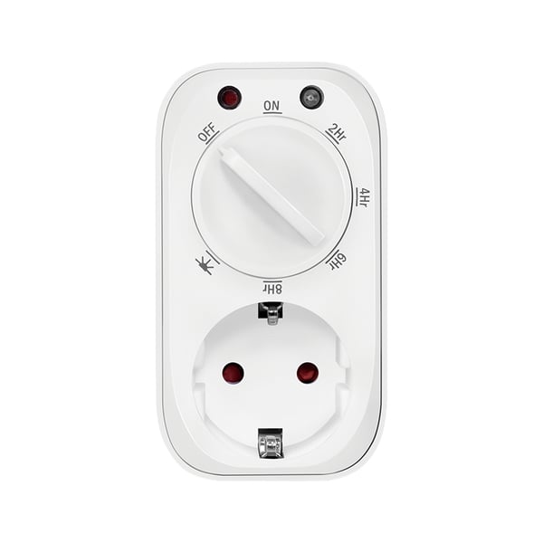 LogiLink ET0012 elektronisk tæller Hvid Daglig timer