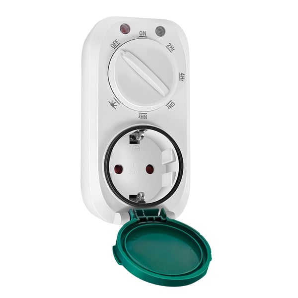 LogiLink ET0013 elektronisk tæller Hvid Daglig timer