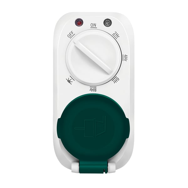 LogiLink ET0013 elektronisk tæller Hvid Daglig timer
