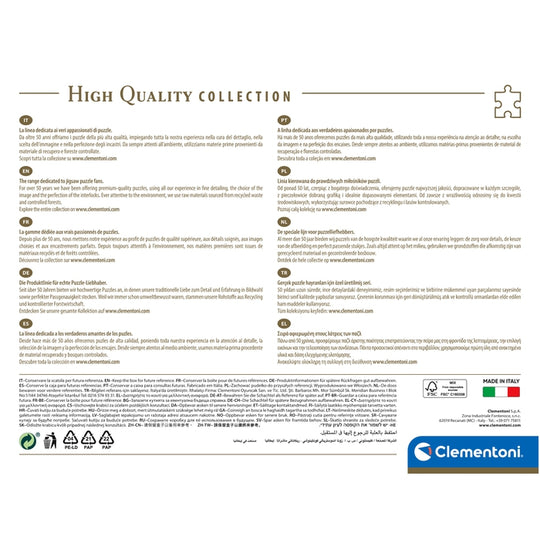 Clementoni High Quality Collection 31690 puslespil 1500 stk Fjernsyn/film