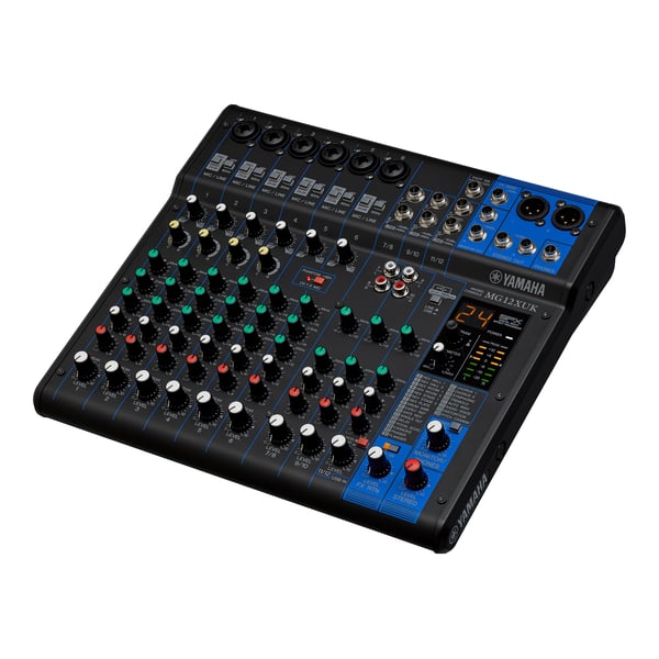 Yamaha MG12XUK ljudmixbord 12 kanaler 20 - 48000 hz Svart