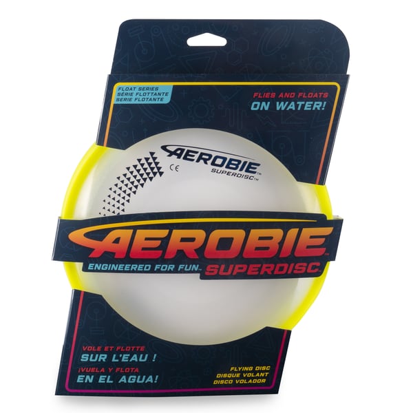 Aerobie ARB FDK Superdisc Yellow GML Frisbee