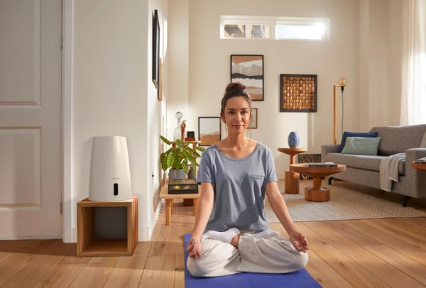 Philips 3000 series Luftfugter, der befugter op til 45 m2