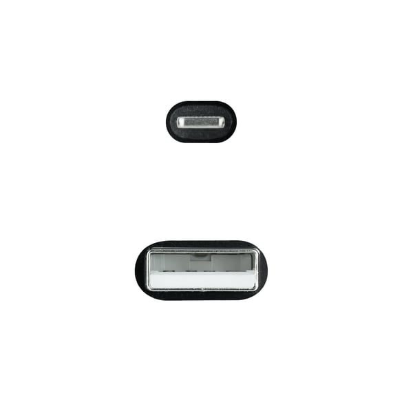 Nanocable 10.10.0401-COBK belysningskabel 1 m Svart