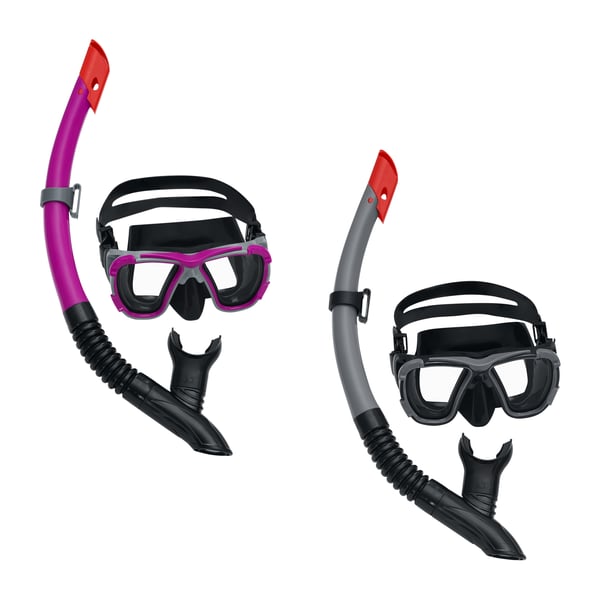 Bestway 24021 / 23 dykkemaske Hærdet glas Silikone Forskellige farver Voksen