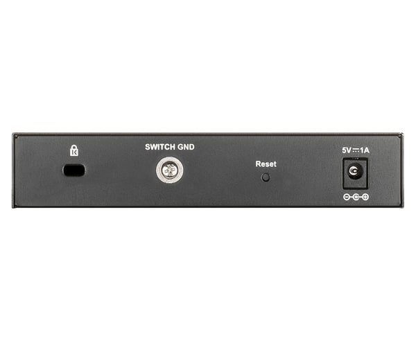 D-Link DGS-1100-08V2 hanterad L2 Gigabit Ethernet (10/100/1000) Svart