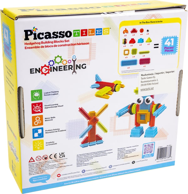 PicassoTiles PTB41 interaktivt legetøj