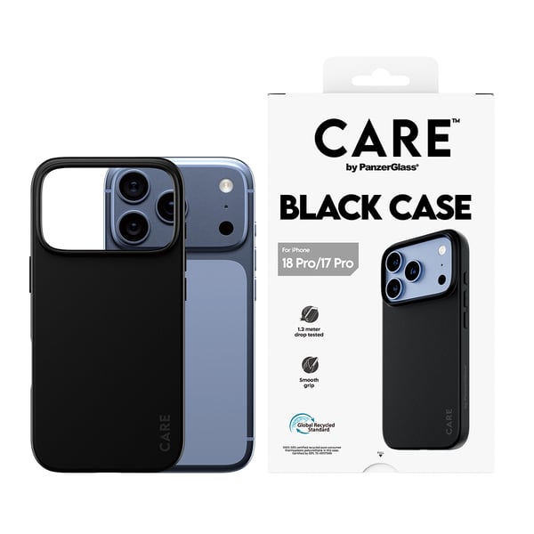 PanzerGlass CARE™ by ® TPU Case Sort iPhone 18 Pro | 17 Pro