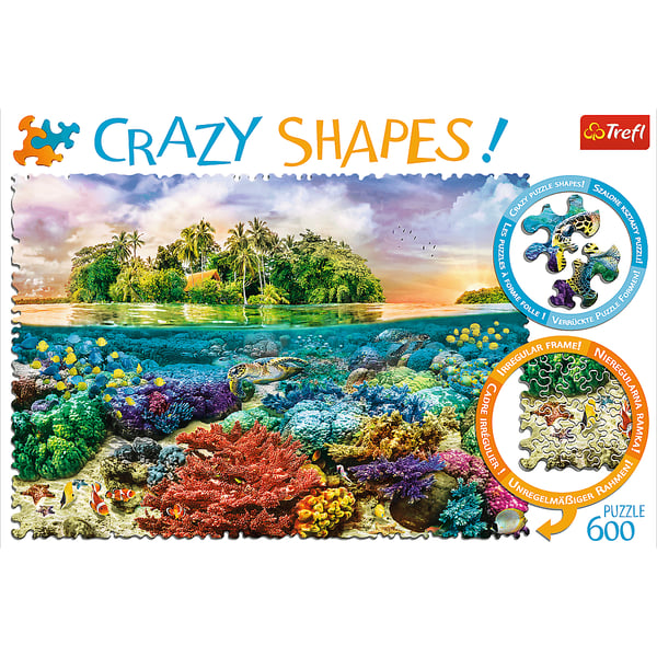 Trefl 11113 pussel Formpussel 600 styck Andra