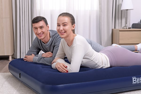 Bestway 67287 / 24 luftmadras Dobbelt madras Blå