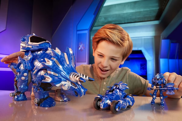 MGA Entertainment Armorsaurs Evolver- Cobalt