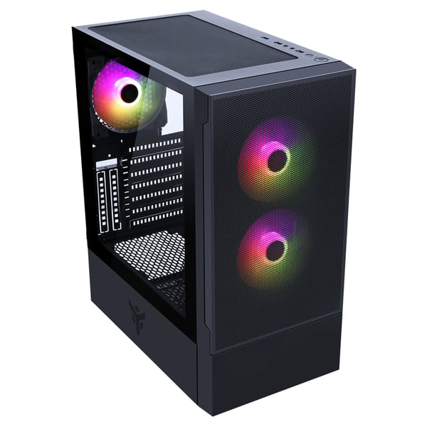 itek SIISBE 3.0 Midi Tower Svart