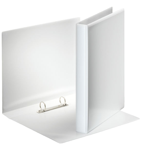 Esselte Panorama Ring Binders A4, 2 x 25mm ringpärmar Vit