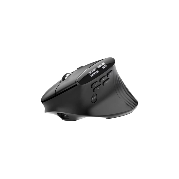 Acer Smart Fit Vertical Mouse - Retail pack datormöss högerhand Trådlös RF + Bluetooth 8000 DPI