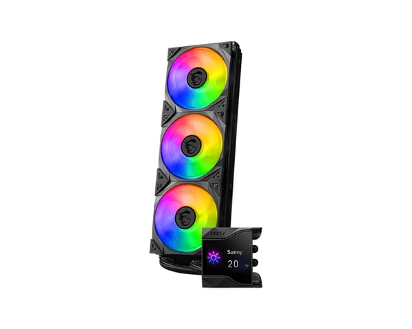 MSI MPG CORELIQUID D360 kylsystem för dator Processor Allt-i-ett vätskekylare 12 cm Svart 1 styck