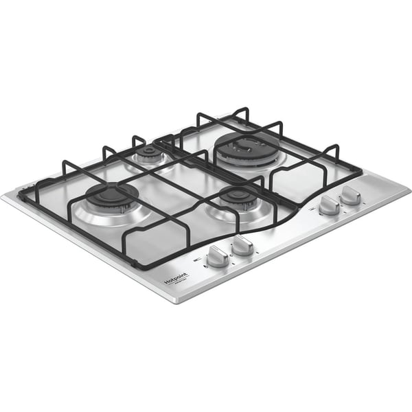 Hotpoint PCN R643N T/IX/HA Ruostumaton teräs Kiinteä 59 cm Kaasuliesi 4 alue(tta)