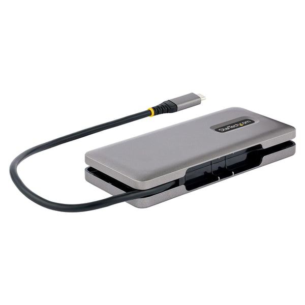 StarTech.com 4-Port USB-C Hubb, 4x USB-C Portar, USB 3.1 10Gbps, Portabel USB C Hubb med 100W Strömförs