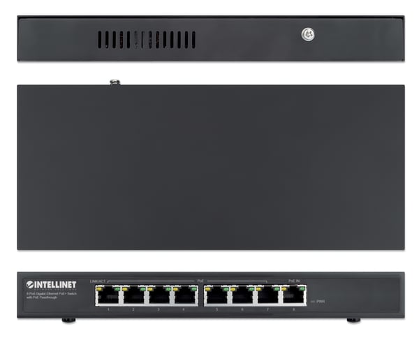 Intellinet 561679 netværksswitch Gigabit Ethernet (10/100/1000) Strøm over Ethernet (PoE) Sort