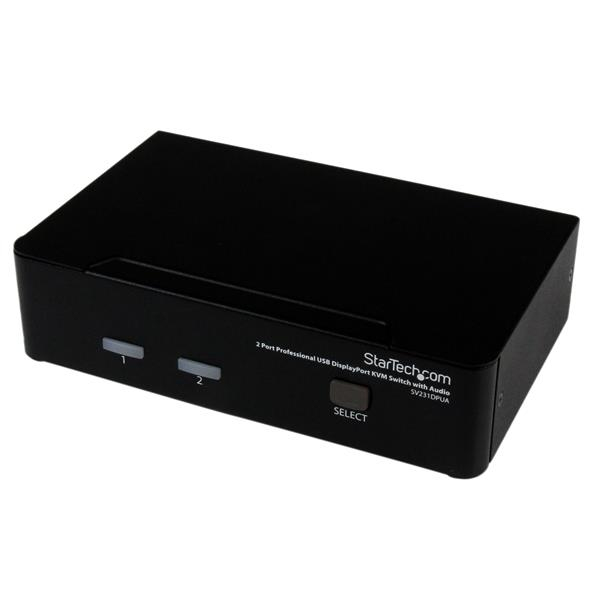 StarTech.com 2-porttinen DisplayPort USB KVM -kytkin