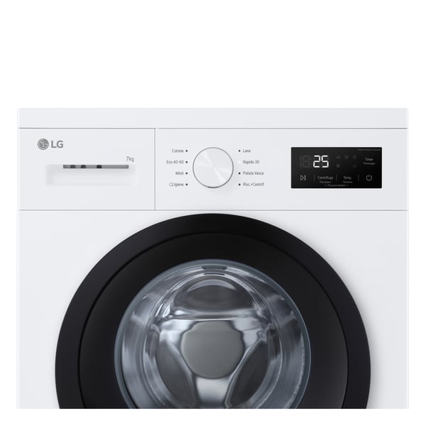 LG F4NA10S7NWK vaskemaskine Front-læsning 7 kg 1400 rpm Hvid
