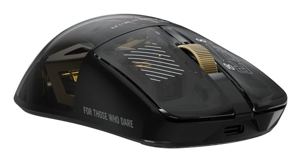 ASUS ROG Harpe II Extreme Edition 20 Gaming Mouse mus Spil Højre hånd RF Wireless + Bluetooth + USB Type-A Optisk 65000 dpi