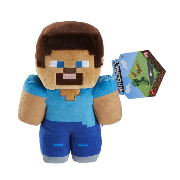 Minecraft -pehmolelut, videopelihahmoihin perustuvat 20-senttiset keräiltävät nuket (tyylit voivat vaihdella)