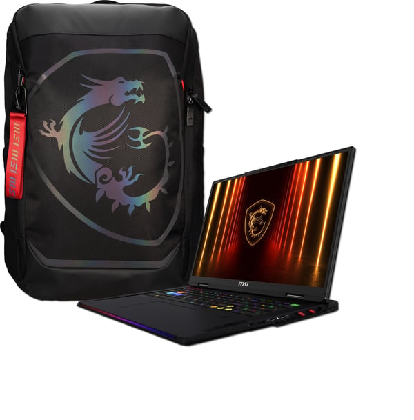 MSI Raider A18 HX A9WIG-290IT AMD Ryzen™ 9 9955HX3D Laptop 45,7 cm (18") UHD+ 32 GB DDR5-SDRAM 1 TB SSD NVIDIA GeForce RTX 5080 Wi-Fi 7 (802.11be) Windows 11 Home Sort