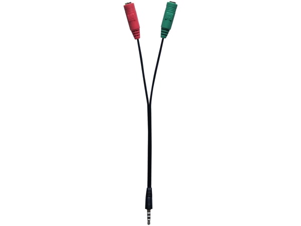 Sandberg 126-22 hovedtelefoner/headset Ledningsført Spil Sort